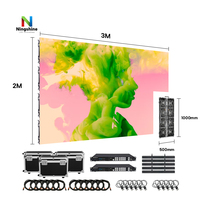 Mur vidéo LED P3.91 en aluminium moulé sous pression, couleur pleine, pour intérieur, service avant/arrière, HDR10+, luminosité 800 nits, garantie 5 ans