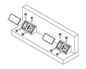 Conectores de 4 orificios para caravana RV y autocaravana Bloque de fijación de muebles Piezas y accesorios de RV - Product Image 6