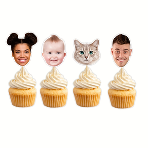 Adornos Divertidos Personalizados para Pastel con <span class=keywords><strong>Avatar</strong></span>, Decoraciones para Postres de Fiesta, Cumpleaños, Despedidas de Soltero, Bodas y Centenarios de Bebés - Product Image 3