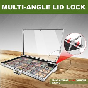 <span class=keywords><strong>Vitrine</strong></span> en aluminium <span class=keywords><strong>pour</strong></span> salons professionnels - <span class=keywords><strong>Vitrine</strong></span> de collection de 34 pouces - Product Image 2