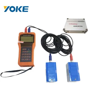 Portable Handheld Ultrasonic Flow Meter DN15-6000mm Clamp-on Type Ultrasonic Flow Meter