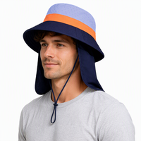Chapeau Bob Léger en Polyester Unisexe Style Classique Protection Solaire pour Activités de Voyage en Plein Air