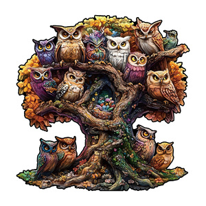 <span class=keywords><strong>Puzzle</strong></span> en bois 3D personnalisé pour adultes - Mini puzzles en bois avec un design unique en bois - Product Image 1