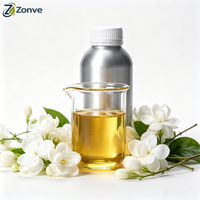 Huile essentielle de jasmin naturelle distillée à la vapeur pour l'industrie cosmétique, les soins de la peau et la parfumerie Huile de jasmin