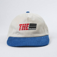 Gorra Snapback de 5 Paneles con Logo Bordado Personalizado al Frente de Algodón y Pana