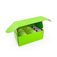 100% Coffret cadeau personnalisé emballage boîtes d'expédition pliantes en papier ondulé avec logo imprimé