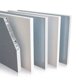 Panel pintu dinding aluminium Aloi latar belakang kulit kabinet panel perbaikan rumah panel sarang lebah aluminium