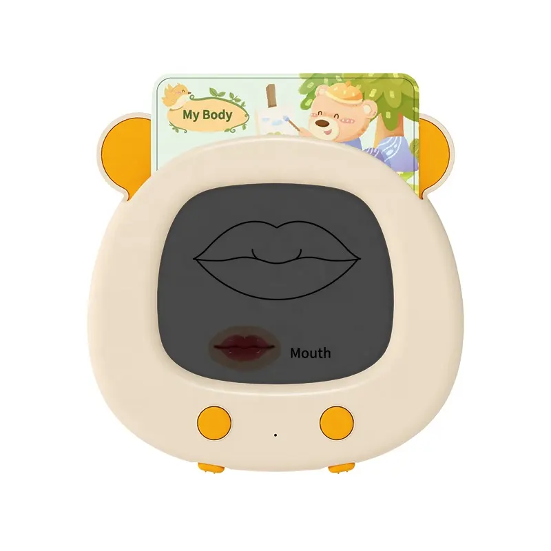 Factory Price Customized Kids Learning Toy Baby Speech Toy Talking Flash Cards Toys with LCD Drawing Board