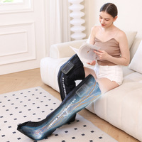 Zoshine Portable Air Compression Leg Wraps Bottes Pressothérapie Masseur Lymphatique pour une Circulation Améliorée et une Récupération Musculaire