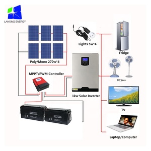 Système solaire 10 kW, système d'énergie solaire hors réseau, système solaire 2 kW - Product Image 4