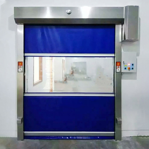 Puerta Rápida Enrollable de <span class=keywords><strong>PVC</strong></span> Industrial de Alta Velocidad, Automática y Flexible, para <span class=keywords><strong>Entrada</strong></span> de Almacén, Taller o Fábrica - Product Image 2