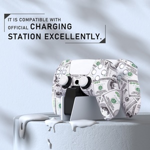 เคสสำหรับคอนโทรลเลอร์ PS5 - ฝาครอบซิลิโคนสลักลายด้วยเลเซอร์ - Product Image 6