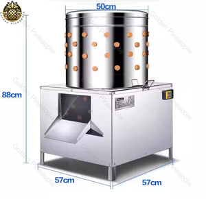 Thép không gỉ gia cầm plucker gà defeathering lông loại bỏ máy giết mổ thiết bị - Product Image 1