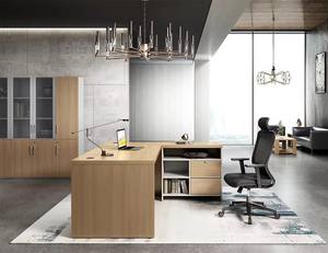 Small Size Modern Wooden Desk <b>Chair</b> Set with Modular Extendable <b>Office</b> <b>Table</b> Drawers for Home <b>Office</b> Use-Staff & Students - Product Image 2