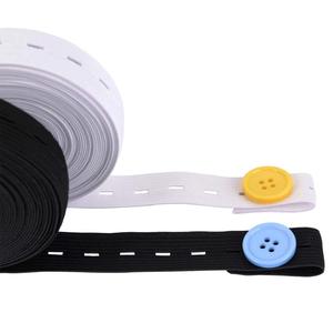 Dây Co Giãn Có Lỗ Nút Bấm Có Thể Điều Chỉnh 15Mm 20Mm 25Mm 30Mm - Product Image 1