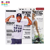 Livre/dépliants/catalogue/brochure/service d'impression de magazines personnalisés bon marché