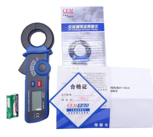 เครื่องทดสอบกระแสไฟรั่ว <span class=keywords><strong>CEM</strong></span> <span class=keywords><strong>DT</strong></span>-<span class=keywords><strong>9810</strong></span> Mini AC แบบดิจิตอลแคลมป์มิเตอร์ - Product Image 2