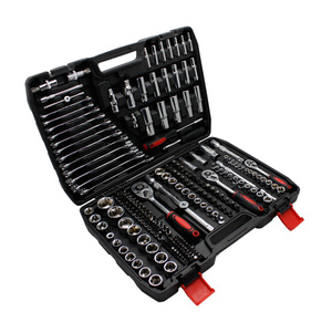 Kit de herramientas de reparación de automóviles, venta al por mayor, llave con logotipo personalizado, juego de herramientas con zócalo CRV mate de 82 piezas - Product Image 4