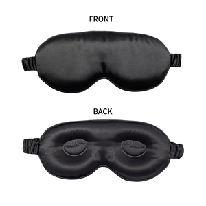 <span class=keywords><strong>Patch</strong></span> oculaire 3D en soie compressée <span class=keywords><strong>anti</strong></span>-rides pour hommes et femmes, avec attaches élastiques, masque oculaire pour un soulagement complet de la <span class=keywords><strong>fatigue</strong></span> - Product Image 2