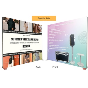 Chất lượng cao <span class=keywords><strong>double</strong></span> side hiển thị seg <span class=keywords><strong>LED</strong></span> hộp đèn nhiếp ảnh triển lãm thương mại hiển thị - Product Image 5