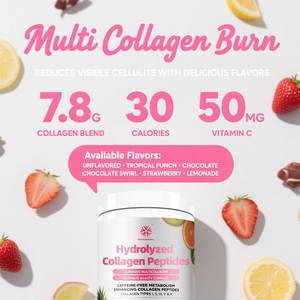 Poudre de Peptides de Collagène Marin Hydrolysé OEM, Compléments Alimentaires pour la Santé de la Peau, des Articulations, des Cheveux et des Ongles - Product Image 4