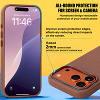 Coque de téléphone à chargement magnétique sans fil avec découpes laser de précision et boutons tactiles pour iPhone 17 18 Pro Pro Max