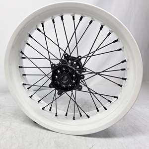 Ruedas de Aluminio para Motocicleta Eléctrica Todoterreno de 17x2.15 Pulgadas, Compatibles con Talaria MX5, Suministro de Fábrica - Product Image 4