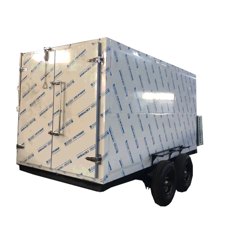 CSCPOWER Mini Refrigerated Van truck with cold room