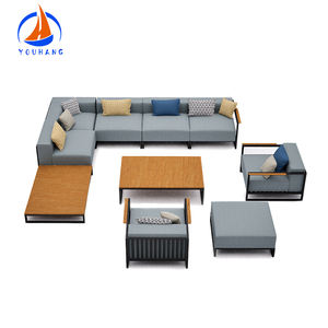 Prix d'usine de luxe Divano 2 Poltrone 1 Tavolino Da Esterno en rotin Foshan étanche meubles de jardin Royaume-Uni - Product Image 5