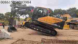 เครื่องขุดฮุนได220-9S มือสองคุณภาพสูง22ton คัมมินส์ส่วนประกอบหลักเครื่องยนต์รวมอยู่2020รุ่น4001-6000ชั่วโมงสำหรับวิดีโอ - Product Image 6