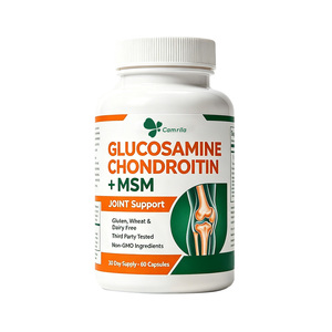 MOQ 100 pièces, logo personnalisé, capsules de glucosamine, chondroïtine, MSM et curcuma, complément alimentaire, améliore l'immunité, adulte, 90 capsules - Product Image 1