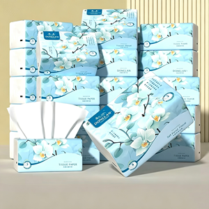 Mouchoirs en papier pour le visage, vente directe d'usine, doux pour la peau, jetables, abordables pour usage familial - Product Image 4