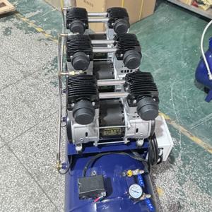 3300W <strong>Dental</strong> Lab Equipment CE One to Eight Silent High Pressure Air Compressor Oil Free for <strong>Dental</strong> <strong>Chair</strong> Spray Paint Compressor - Product Image 4