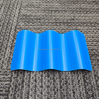 Moderne Feuerfeste Gewellte PVC-Dachplatten Maschinengefertigt Langlebig Anpassbare Länge PINGYUN W1130 5-Jahres-Garantie Villen
