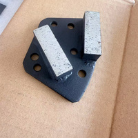 Disque de meulage diamant trapézoïdal Midstar en gros tampon de polissage pour sol en béton OEM personnalisé pris en charge