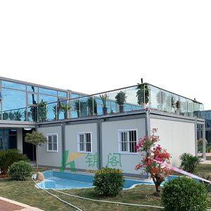 Tùy Chỉnh Thiết Kế Container Khách Sạn Dự Án 100% Không Thấm Nước Prefab Countainer Nhà - Product Image 1