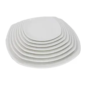 좋은 품질 깨지지 않는 도매 플라스틱 멜라민 디너 플레이트 재사용 가능한 멜라민 플랫 접시