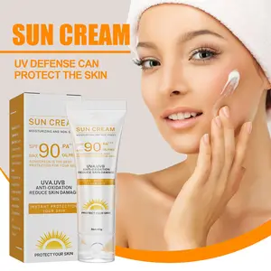 Jiajie factory UV protection body face summer non-greasy waterproof sunscreen cream