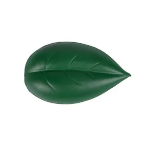 Leaf Shape PU Stress Ball Custom Logo And Color Foam Ball Antistress Stress Reliever Balls Toys