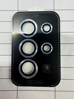 Film de verre protecteur d'objectif de caméra d'anneau en métal de téléphone portable en gros pour Samsung Galaxy S24 Ultra S23 Plus S25 ultra