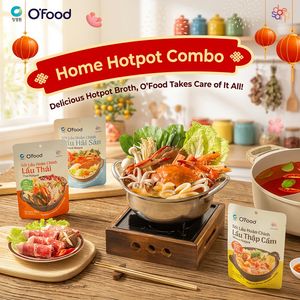 Sauce pour hotpot aux fruits de mer O'food 180g - Sauce pour hotpot aigre et épicée prête à l'emploi, durée de conservation de 12 mois |   Sauce en gros et OEM - Product Image 5