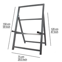 60*30 pouces grand support de cible de tir à l'arc pour sac et paille cibles de tir à l'arc Portable pliable pour la pratique du tir intérieur extérieur