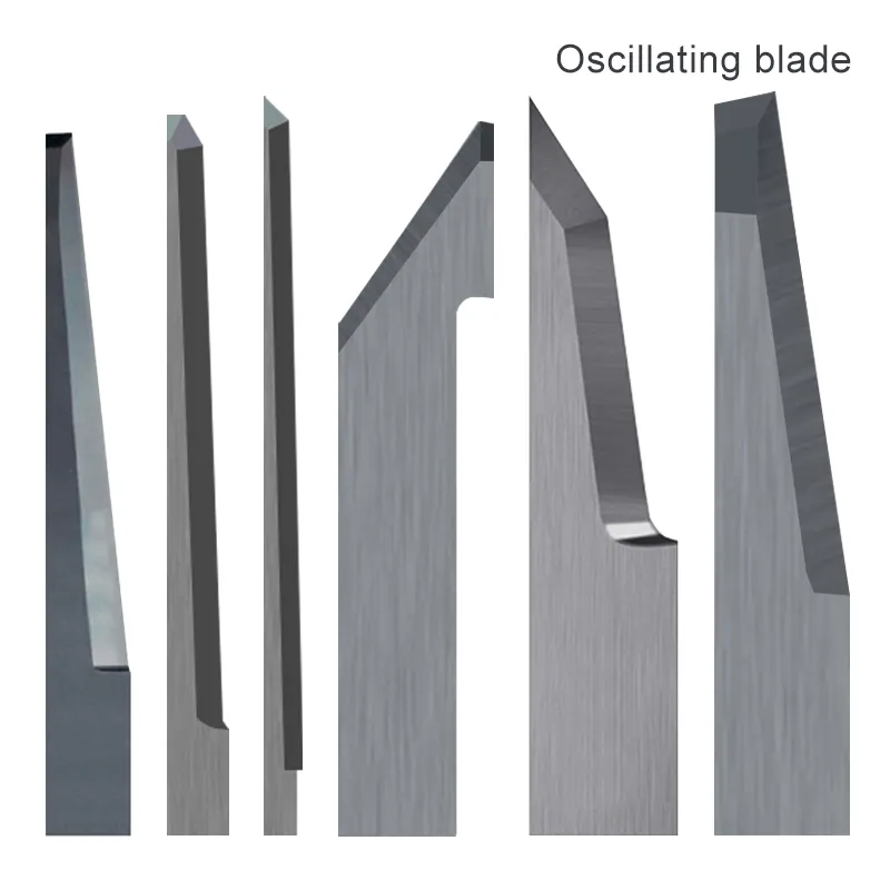 Tungsten Carbide ZUND Oscillating Blade Flat Cutter Knife Compatible For Automated Cutting Machine