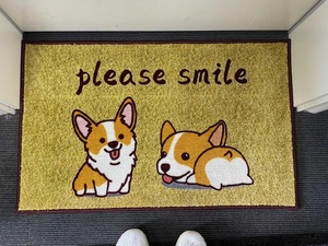 <span class=keywords><strong>Paillasson</strong></span> antidérapant moderne, tapis de maison imprimé chien ou <span class=keywords><strong>chat</strong></span>, accessoire de bienvenue - Product Image 6