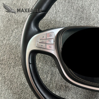 Volant de direction haut de gamme personnalisable en bois de noyer multi-couleurs, adapté aux Mercedes Benz W222 Maybach, fabrication chinoise, nouveau remplacement
