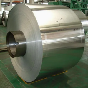 Bobine d'aluminium anti-traces de doigts EN 485-3 en alliage 6063, revêtue, pour la production de panneaux de portes d'ascenseurs et de armoires - Product Image 4