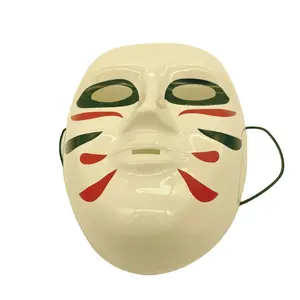 Party Maskss Face Adult Mask Halloween Cosplay Costume Party Mask White