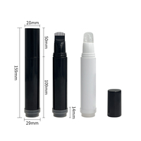 Flacon vide en plastique de 30 ml à pression pour poudre capillaire, idéal pour combler les zones clairsemées – Matériaux d'emballage