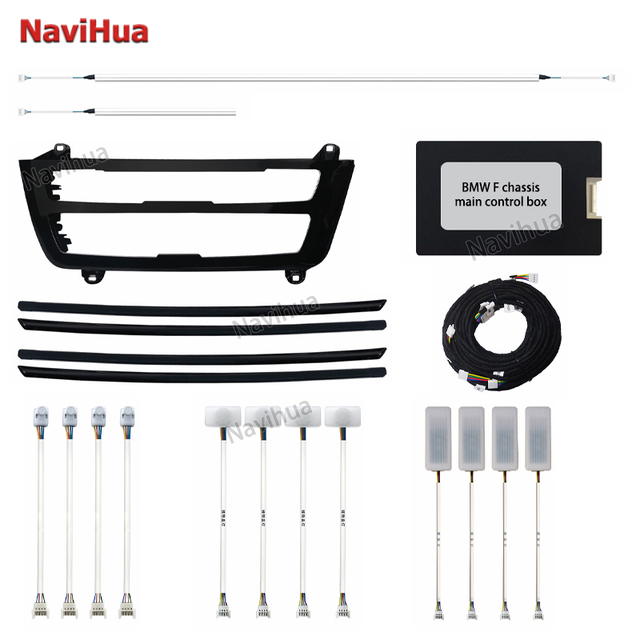 Navihua Colorful LED Atmosphere Lamp Car Interior Symphony Ambient Light Kit for BMW 3 Series 2013-2019