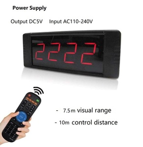 Yizhi GI4D-1R Xách Tay Mini Máy Tính Để Bàn Kỹ Thuật Số Đếm Ngược Tally Counter <span class=keywords><strong>LED</strong></span> Hiển Thị 9999 Ngày Đếm Đồng Hồ Trở Lại Trường Học - Product Image 3